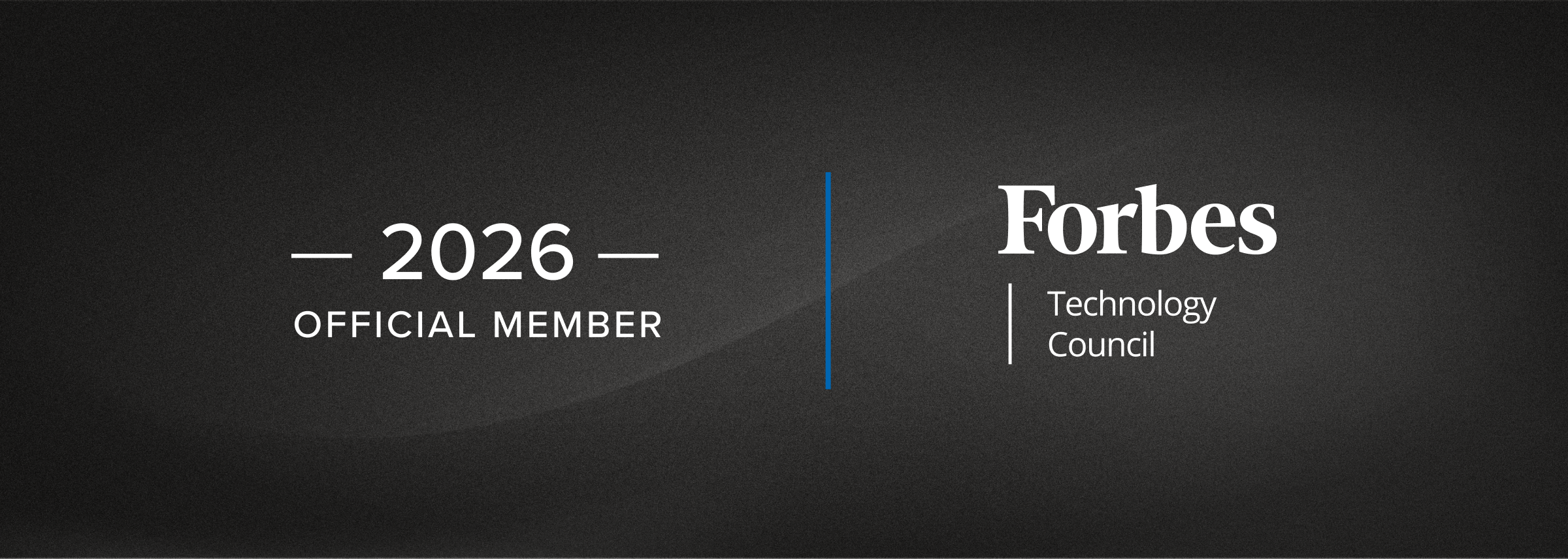 Forbes Technology Council. Oficial member badge